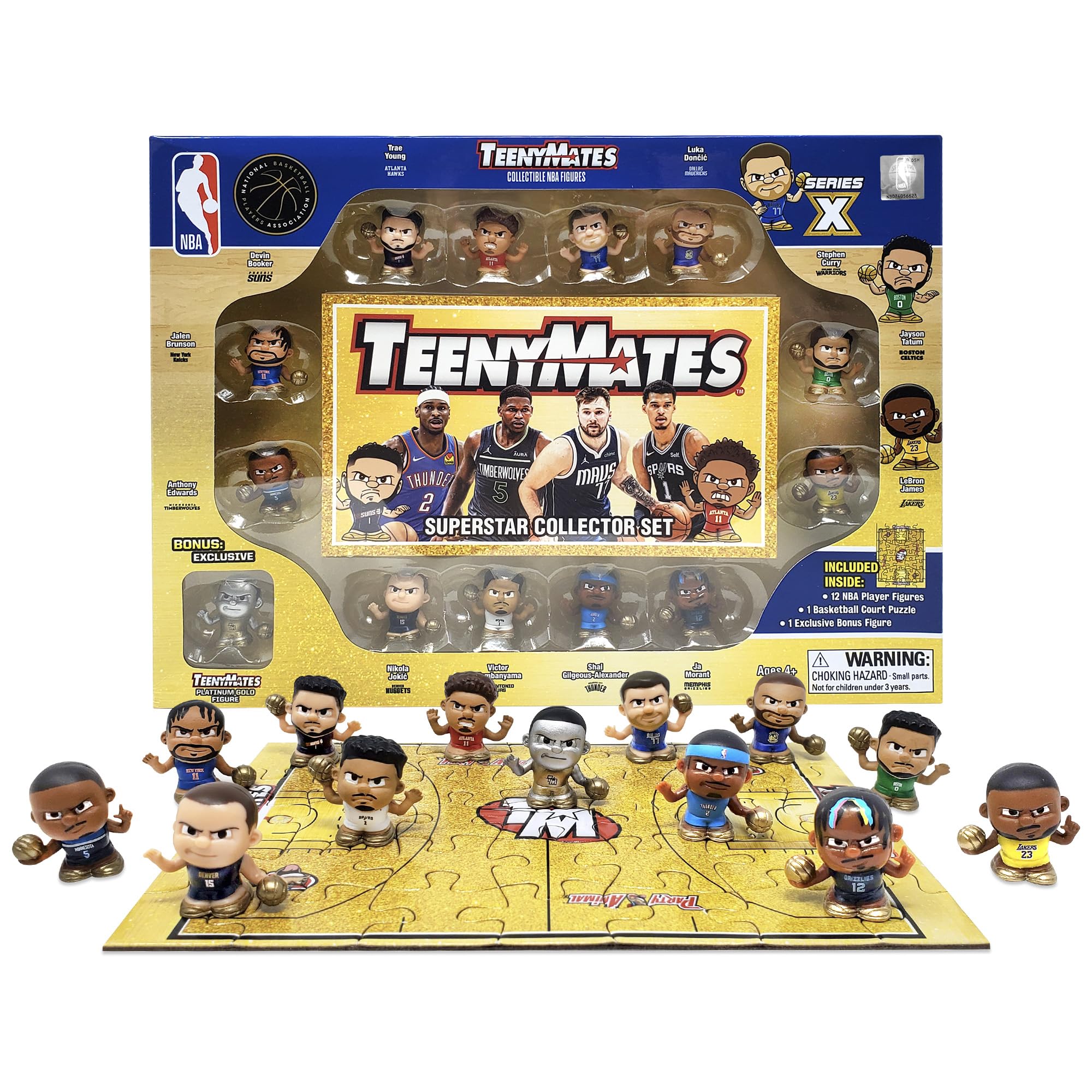 Amazon.com: Party Animal TeenyMates NBA Basektball Action Figures
